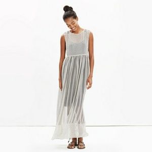 NWT black and white Madewell dress